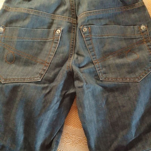 Jean Bermuda Sprint for Boy 5Y like new, dark blue denim