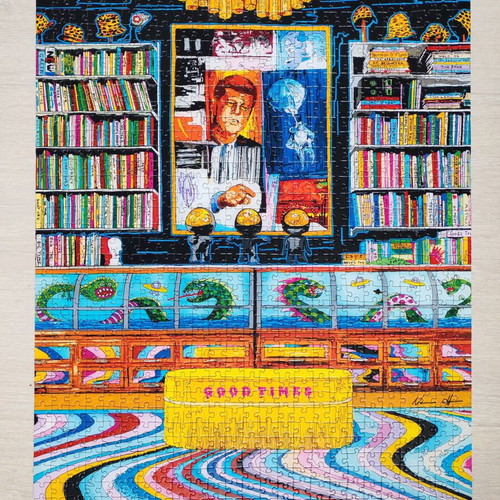 Heye Puzzle 1000 pieces Portrait of John F. Kennedy like new
