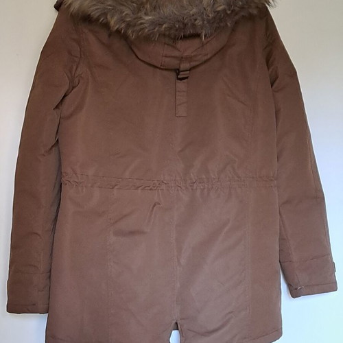 Ice Tech Long Parka Jacket like new, brown, men's L