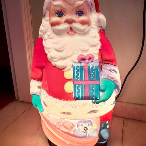 Vintage Christmas outdoor lights set of 3, like new