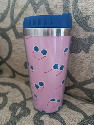 Thermal cup used, summer design