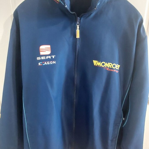 Monroe Racing SEAT WTCC windbreaker jacket like new, size XL, blue
