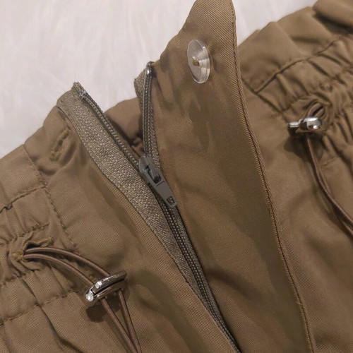 Stradivarius women's mini skirt size S like new, beige brown