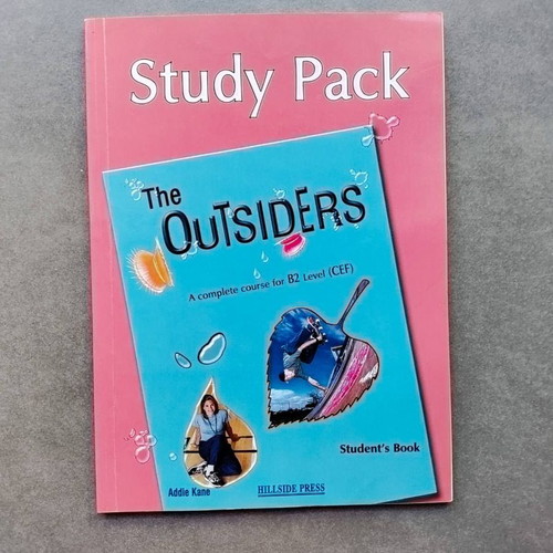 The Outsiders B2 Complete Set like new (5 Books + CD) Hillside Press