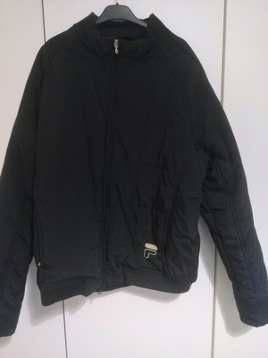 Fila men's jacket large size black like new