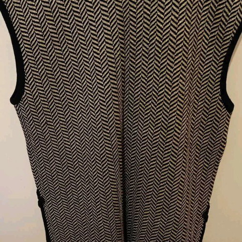Black Kazaka with gold knit used, size L