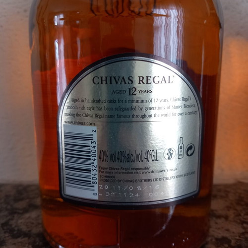 Chivas Regal 12 and Chivas Imperial 18 whisky set, new