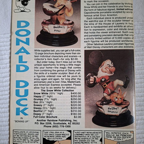 Walt Disney's Donald Duck Adventures used, set of 3 issues