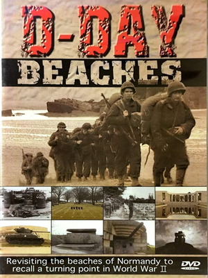 DVD D-Day Beaches ντοκιμαντέρ σφραγισμένο χωρίς υπότιτλους
