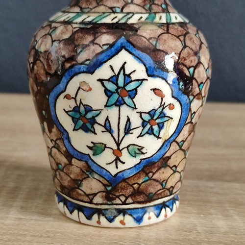 Authentic Vase "Enthymion Kioutacheias" 1921 used, Asia Minor Campaign