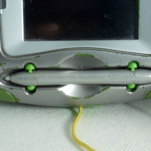 Leap Frog Leapster portable console used with SpongeBob game