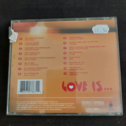 Love Radio 97.5 Love Is CD new, entechno