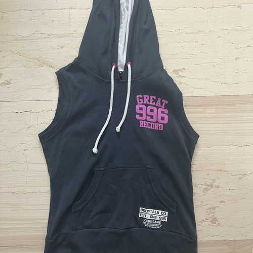BodyTalk sleeveless sports shirt new, gray, size S