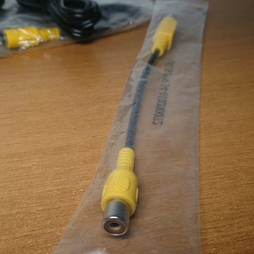 Audio video cables new, pack of 3 pieces