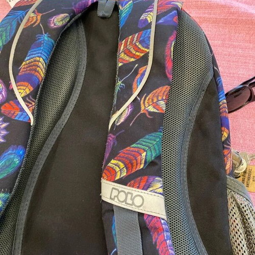 Polo Loqi Feather School Backpack like new 25lt with Bottle Holder