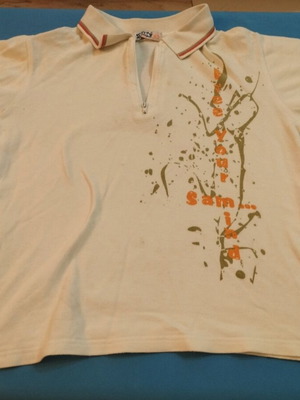 Sam 0-13 kids shirt No. 6 116cm like new, 100% cotton, zipper collar