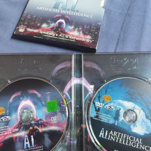 Artificial Intelligence DVD like new with Greek subtitles