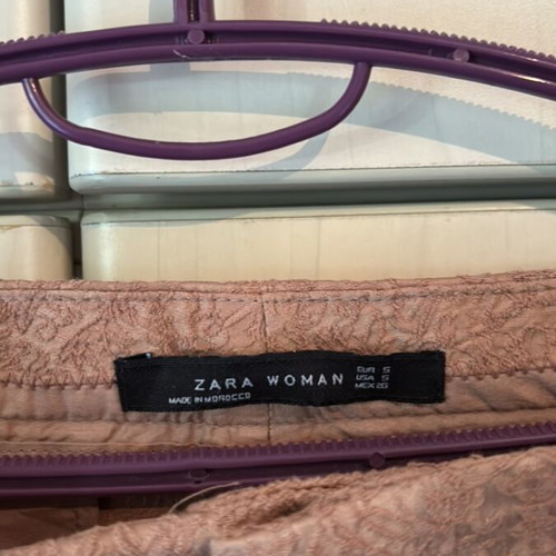 Zara women's pants size S like new, brown