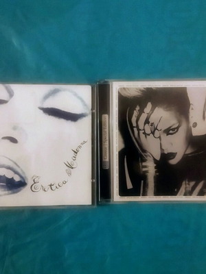 Erotica Madonna and Rihanna CDs like new, pop