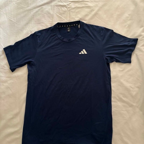 Adidas T-shirt, blue, size S/M