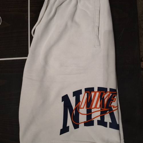 Nike shorts, white, size S