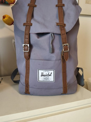 Σακίδιο πλάτης Herschel Supply Co μεταχειρισμένο, μεγάλο γκρι με θήκη για laptop