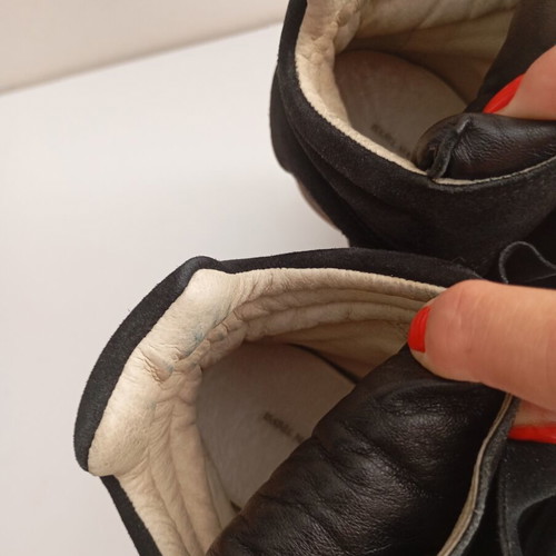 Isabel Marant ankle boots used, size 38, black and grey