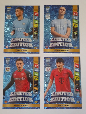 FIFA 365 2024-2025 Adrenalyn XXL cards pack of 18 like new