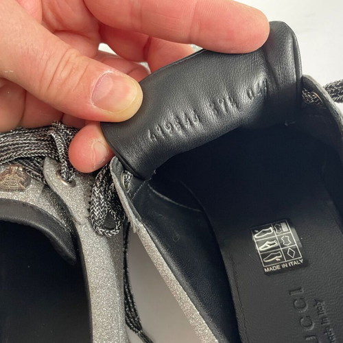Gucci sneakers like new, size 37.5, silver