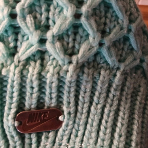 Nike knitted hat new turquoise