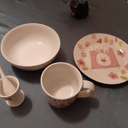 Children's dinner set for girl new in box