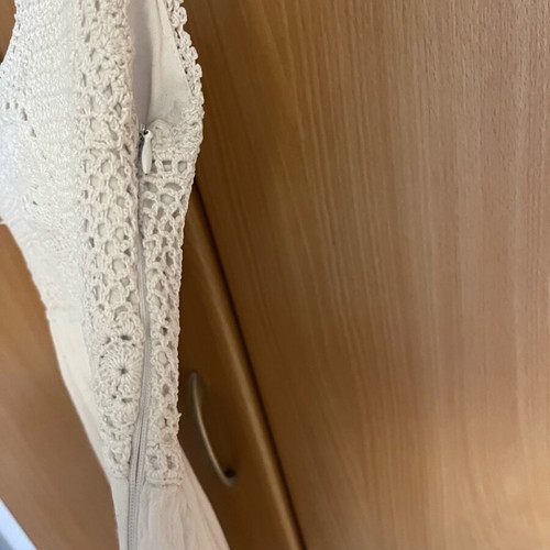Attrattivo dress white like new, summer knit top