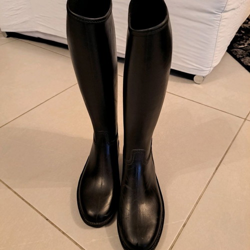 Cadett children's riding boots size 32 used, black leather