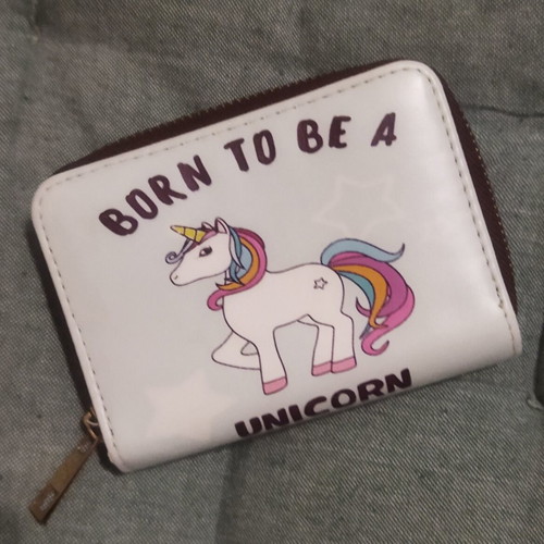 Children's unicorn wallet