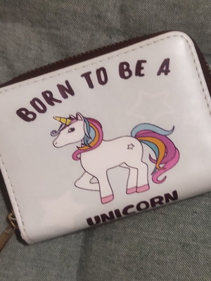 Children's unicorn wallet