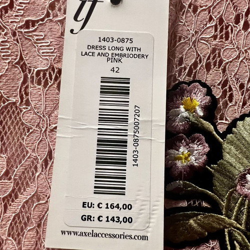 Axel maxi dress new, size 42, pink