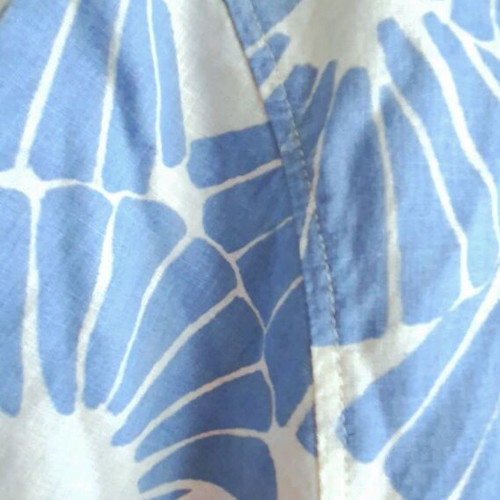 Shirt new from linen and cotton, multicolor, size S-M