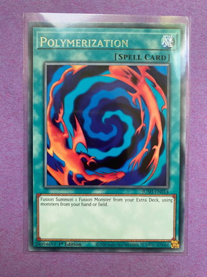 Yu-Gi-Oh Card Polymerization JUSH-EN014 Spell Near Mint