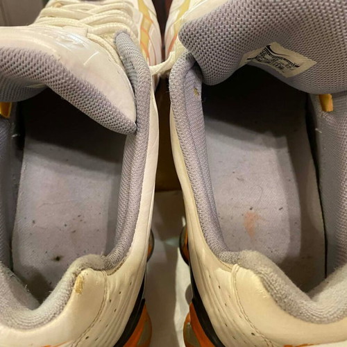 Nike Shox O'Leven sneakers, white and orange, EU 45 / US 11