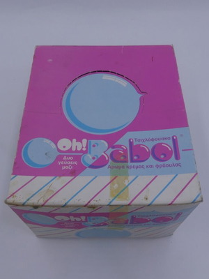 VINTAGE ΓΕΜΑΤΟ ΚΟΥΤΙ OH BIG BABOL ΜΑΣΤΙΧΕΣ 120 ΤΕΜΑΧΙΑ ΔΕΚΑΕΤΙΑΣ 1980