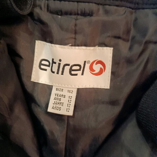 Etirel ski pants like new, size 152