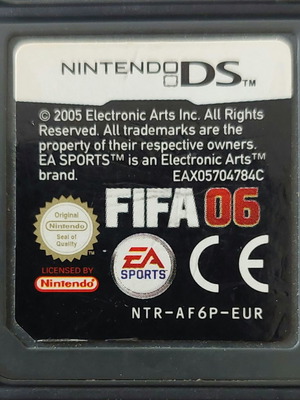 FIFA Soccer 06 Nintendo DS μεταχειρισμένο σκετο δισκάκι