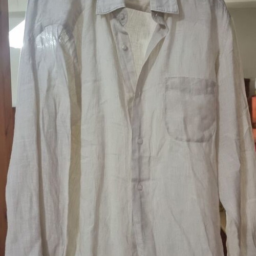 Oxford Company linen shirt size M like new beige