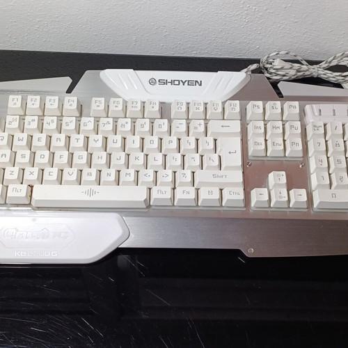 ZeroGround Shoyen KB-2200G wired gaming keyboard used