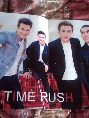 Big Time Rush & Glee poster like new
