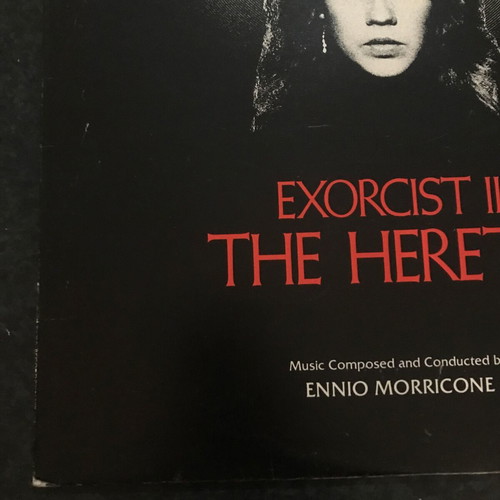 Vinyl Soundtrack Ennio Morricone – Exorcist II: The Heretic, Jazz-Funk, Experimental Record Like New