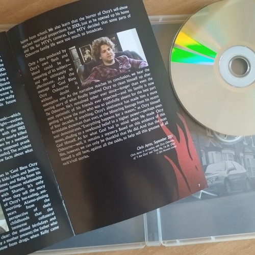 God Bless Ozzy Osbourne DVD like new with booklet and subtitles