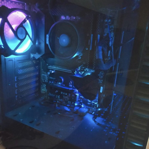 Gaming PC with AMD Ryzen 5 Pro 4650G, MSI MPG B550, 16GB RAM