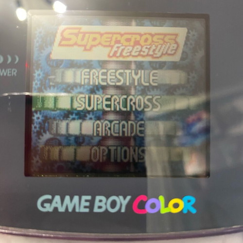 SuperCross Freestyle for Game Boy Color used