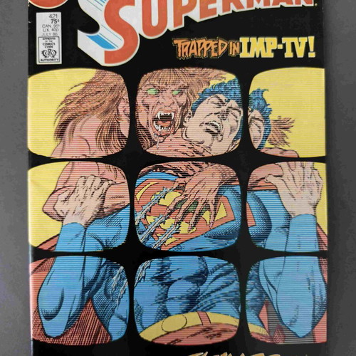 Superman 421 used comic book in English